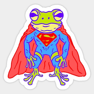 Super Frog (01) Sticker